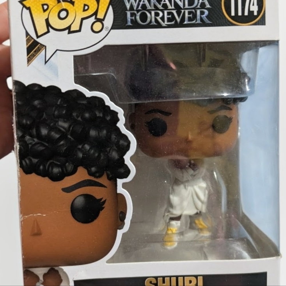 Funko Pop! Marvel Black Panther Wakanda Forever Shuri #1174 Bobble-Head Figure